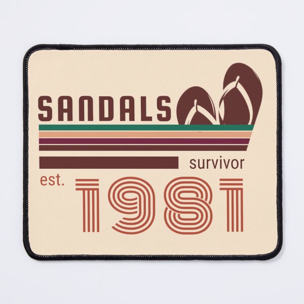 Item preview, Sandals Survivor Retro Style designed and sold by DJava-ArtO.