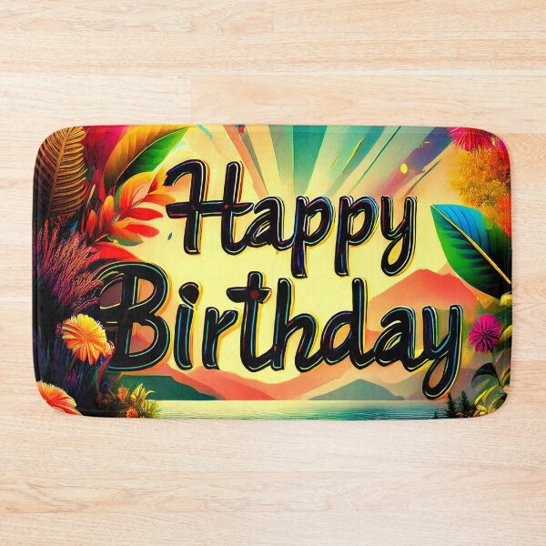 Item preview, Birthday Greeting Card Blank For Your Message designed and sold by CharlottePlaceArt.