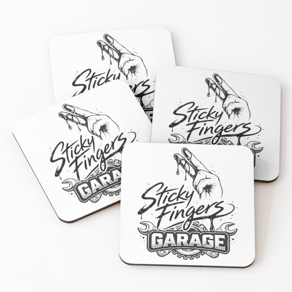 Item preview, Sticky Fingers Garage - Oil Check Fingers designed and sold by enginewearart.