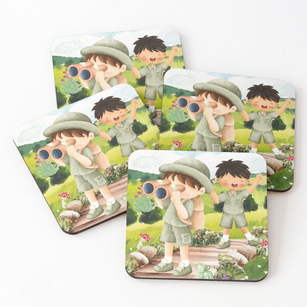 Item preview, Little Explorers: Watercolor Nature Adventure designed and sold by LoudVictory.