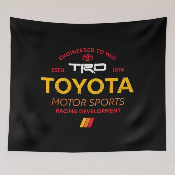 Item preview, Toyota Engineered To Win Motor Sports Racing Distressed Logo designed and sold by SunnyOkuneva.
