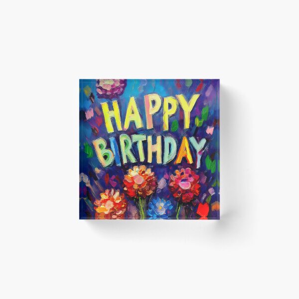 Item preview, Birthday Greeting Card Blank For Your Message designed and sold by CharlottePlaceArt.