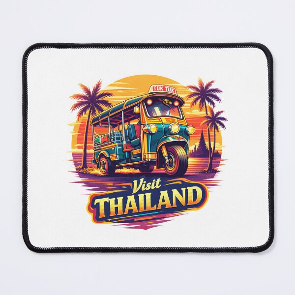 Item preview, Thailand Sunset Tuk Tuk Ride designed and sold by Thai Vibe Studio.
