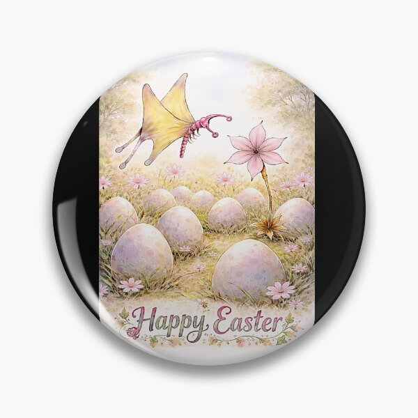 Item preview, Butterflies Happy Easter designed and sold by NubesDesignCH.