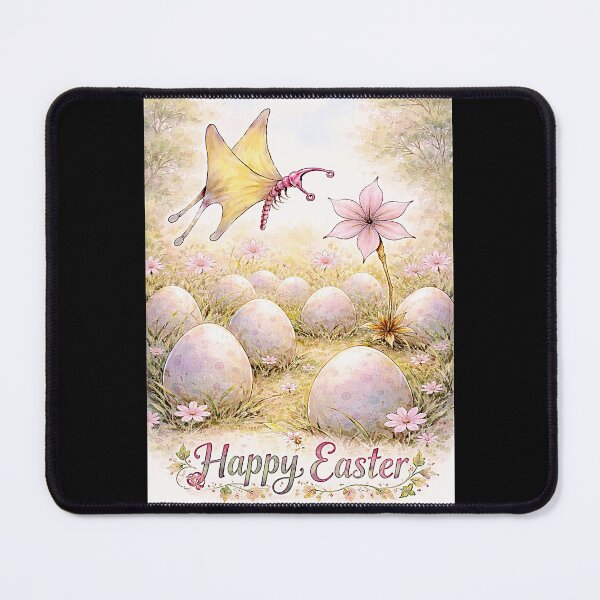 Item preview, Butterflies Happy Easter designed and sold by NubesDesignCH.