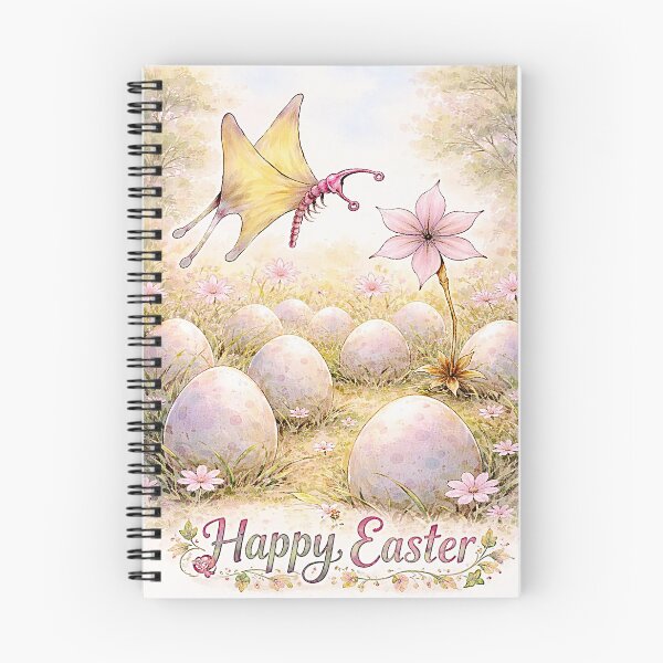 Item preview, Butterflies Happy Easter designed and sold by NubesDesignCH.