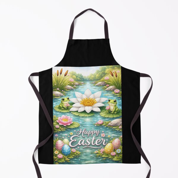 Item preview, Happy Easter Frogs designed and sold by NubesDesignCH.