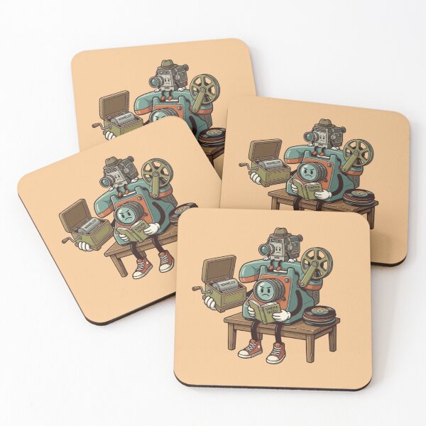 Item preview, Vintage Media – Whimsical Cinema Emblem Design designed and sold by Dogandesighn.