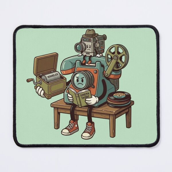 Item preview, Vintage Media – Whimsical Cinema Emblem Design designed and sold by Dogandesighn.
