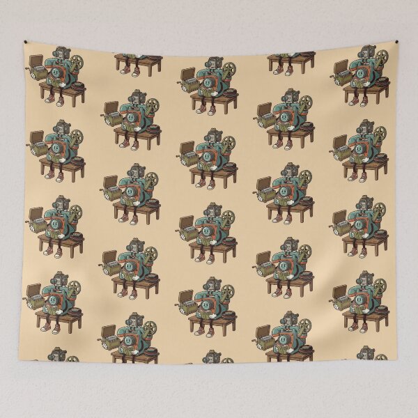 Item preview, Vintage Media – Whimsical Cinema Emblem Design designed and sold by Dogandesighn.