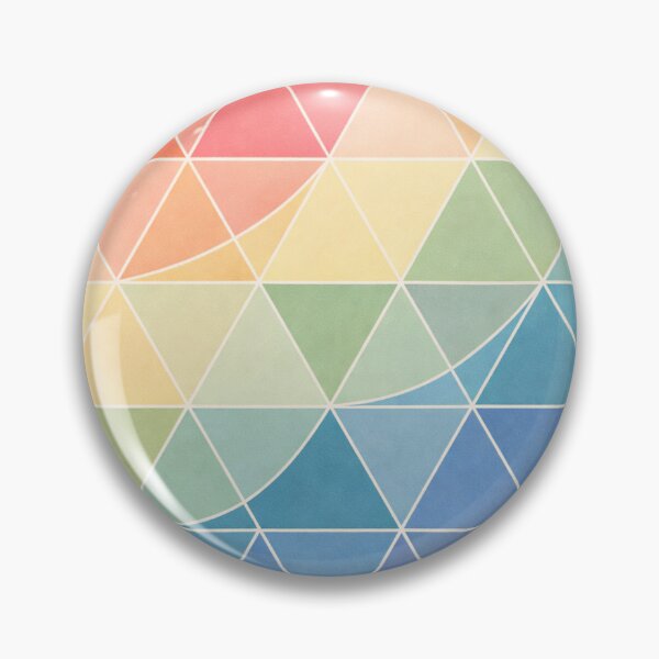 Item preview, Geometric Triangle Pattern – Minimal Abstract Color Design designed and sold by DrizzyV.