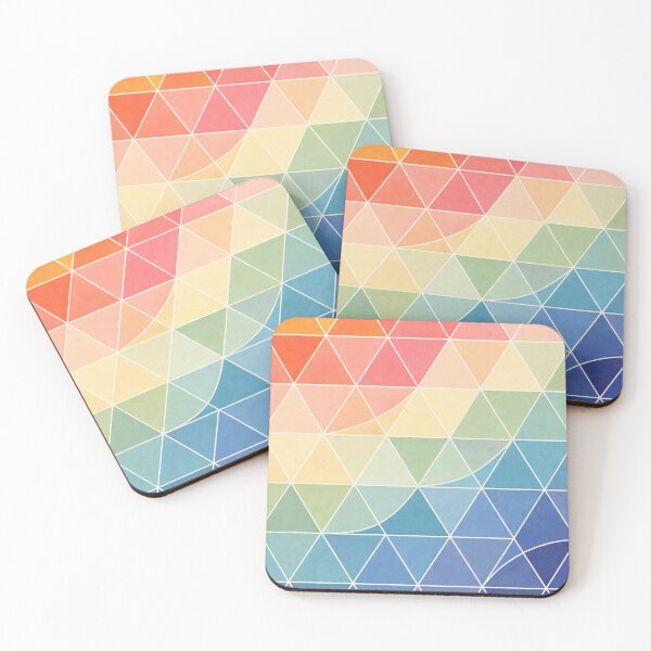 Item preview, Geometric Triangle Pattern – Minimal Abstract Color Design designed and sold by DrizzyV.