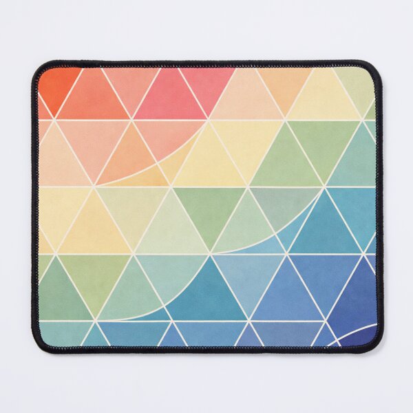 Item preview, Geometric Triangle Pattern – Minimal Abstract Color Design designed and sold by DrizzyV.