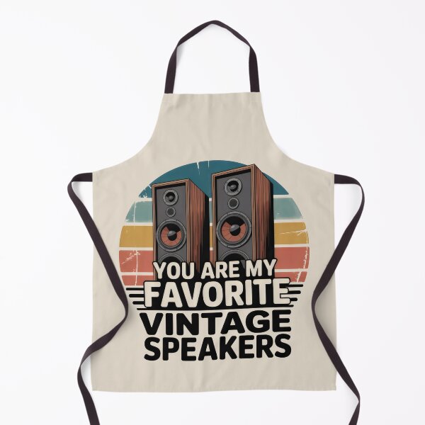Item preview, Favorite Vintage Speakers Retro Audio Audiophile designed and sold by SplashTastic.