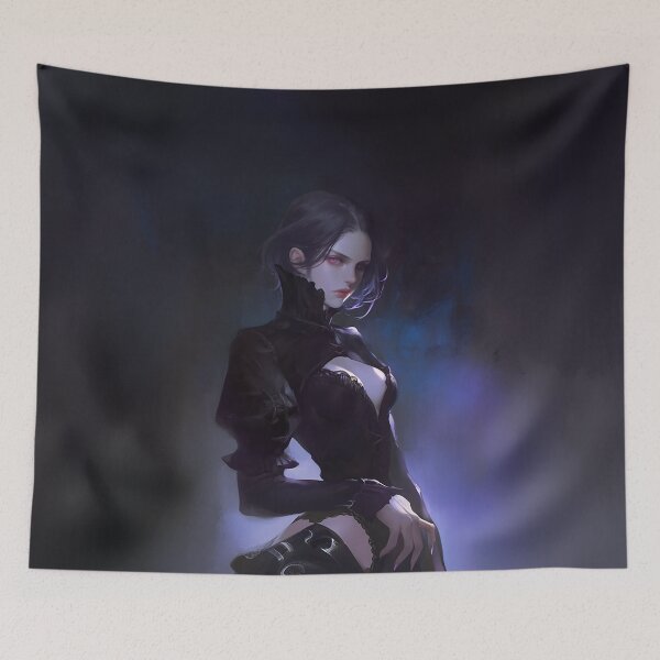Item preview, Elegant Dark Gothic Enchantress Portrait designed and sold by Christian Weiss.