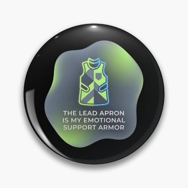 Item preview, The lead apron is my emotional support armor | Radiology designed and sold by SocialStaticz.