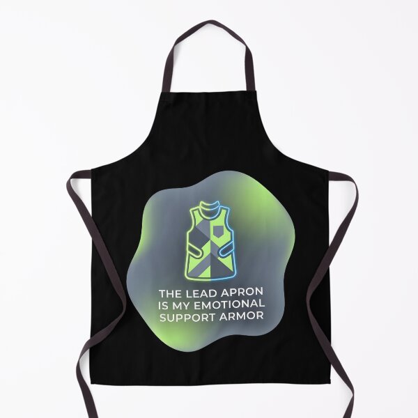 Item preview, The lead apron is my emotional support armor | Radiology designed and sold by SocialStaticz.