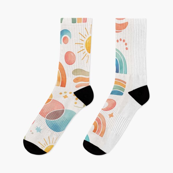 Item preview, Colorful Abstract Pattern – Modern Minimal Artistic Shapes designed and sold by DrizzyV.