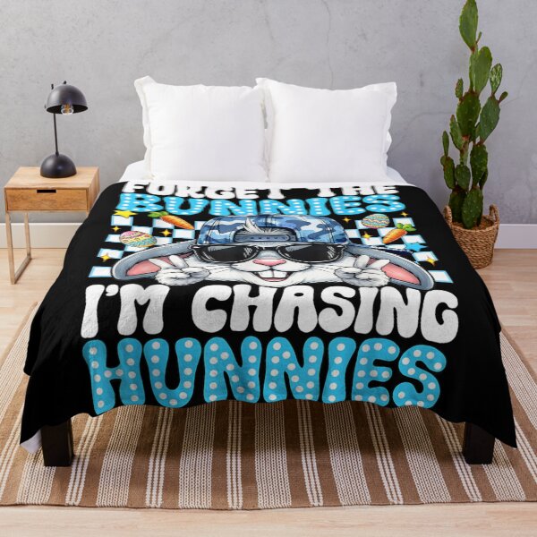 Item preview, Funny Easter Bunny Forget The Bunnies I'm Chasing Hunnies Shirt designed and sold by DuneHaicna.