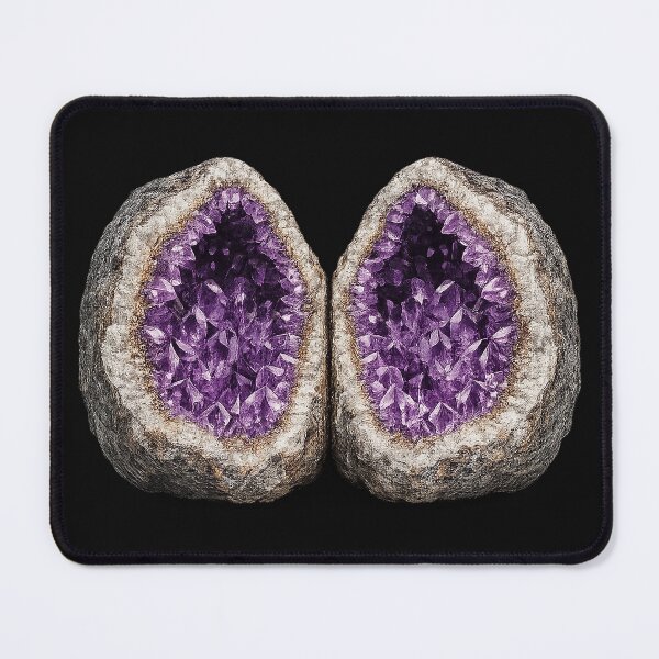 Item preview, Purple Amethyst Crystal Geode Split designed and sold by RichardLRamsey.