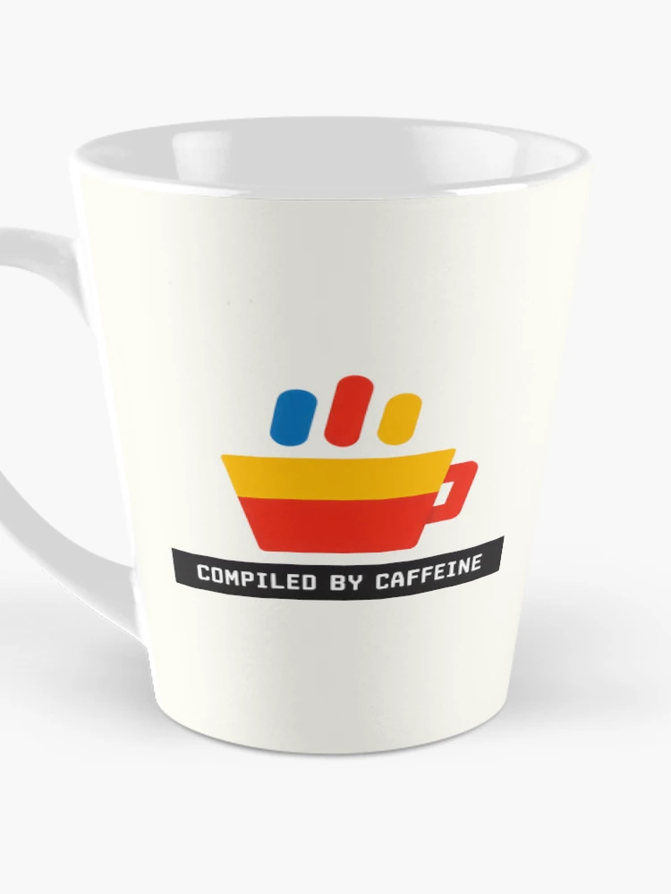 Thumbnail 3 of 4, Coffee Mug, Compiled by Caffeine Software Developer Programming designed and sold by SplashTastic.