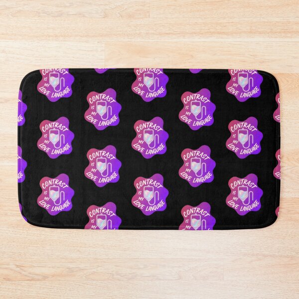 Item preview, Contrast is my love language | Radiology designed and sold by SocialStaticz.