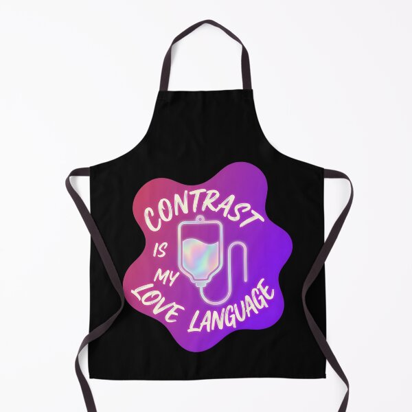 Item preview, Contrast is my love language | Radiology designed and sold by SocialStaticz.