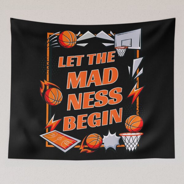 Item preview, Let The Madness Begin Basketball Tournament Fan Shirt designed and sold by DuneHaicna.