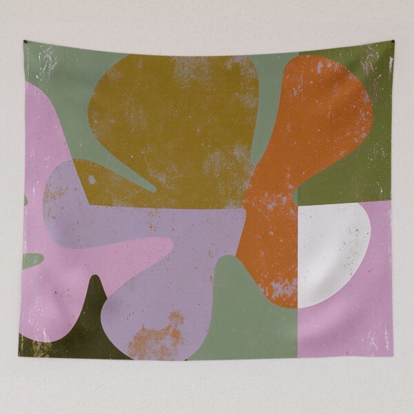 Item preview, Vintage Modern Floral Art Deco Illustration designed and sold by joycrysstudio.