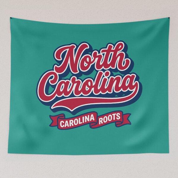 Item preview, Carolina Roots | Vintage North Carolina Retro Script designed and sold by Cozy-Old-Pub.