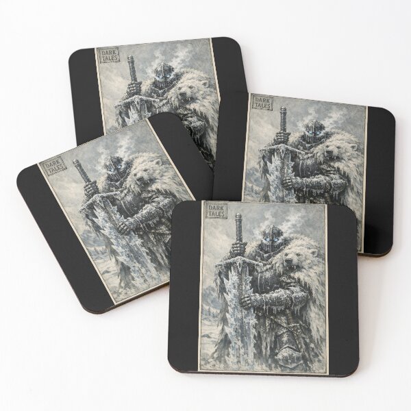 Item preview, The Frost-Bound Colossus - Dark Fantasy Knight designed and sold by bapupa.