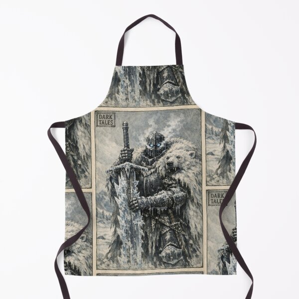 Item preview, The Frost-Bound Colossus - Dark Fantasy Knight designed and sold by bapupa.
