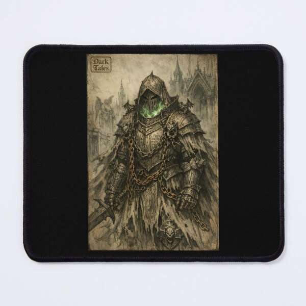 Item preview, The Grave-Iron Sentinel - Dark Fantasy Knight designed and sold by bapupa.