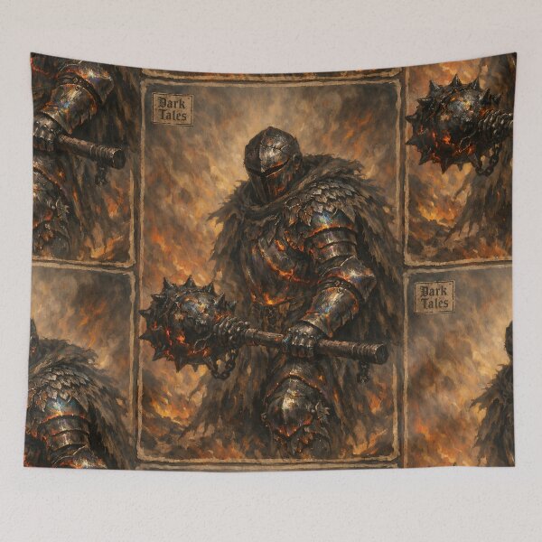 Item preview, The Scorched Juggernaut - Dark Fantasy Knight designed and sold by bapupa.