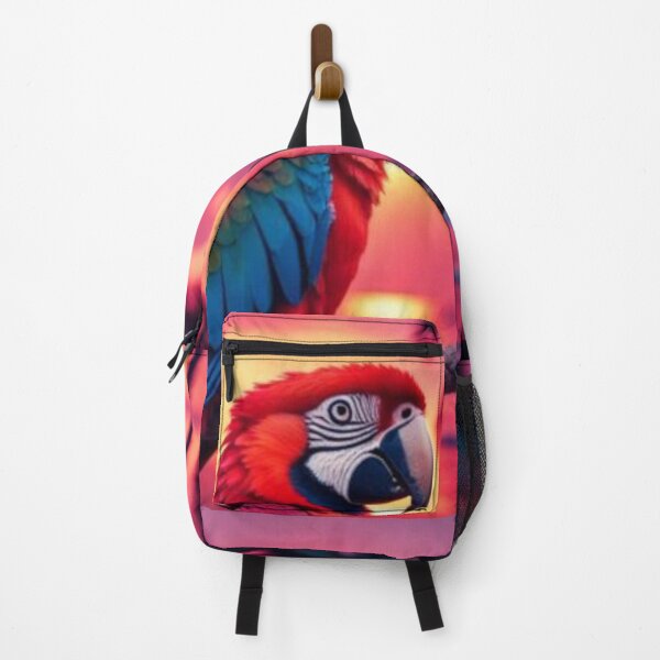Item preview, Scarlet Macaw Tropical Sunset designed and sold by AddyTae.