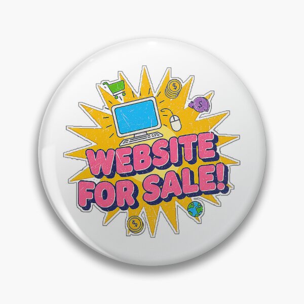 Item preview, Announcement Yellow Explosion WEBSITE FOR SALE! designed and sold by Giulivo Store Graphic.