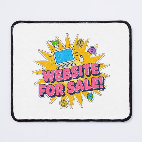 Item preview, Announcement Yellow Explosion WEBSITE FOR SALE! designed and sold by Giulivo Store Graphic.
