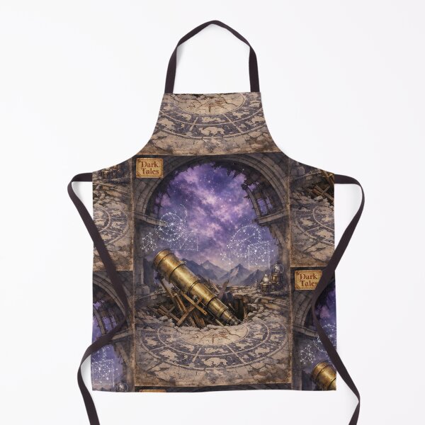 Item preview, The Celestial Observatory of Dust - Dark Fantasy Ruins designed and sold by bapupa.