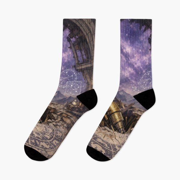 Item preview, The Celestial Observatory of Dust - Dark Fantasy Ruins designed and sold by bapupa.