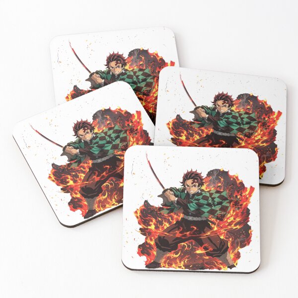 Item preview, Tanjiro Kamado — Hinokami Kagura Fire Breathing designed and sold by otakuwave-art.