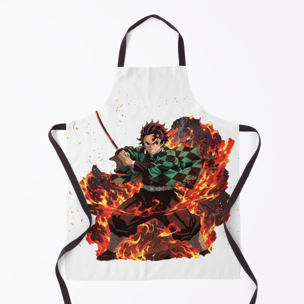 Item preview, Tanjiro Kamado — Hinokami Kagura Fire Breathing designed and sold by otakuwave-art.