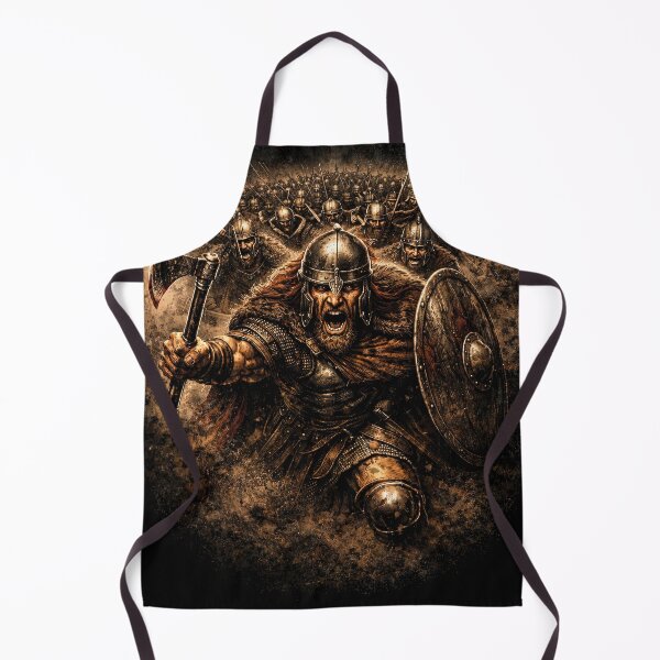 Item preview, Viking Assault Norse Warrior Battle Art designed and sold by Retr0Tshirts.
