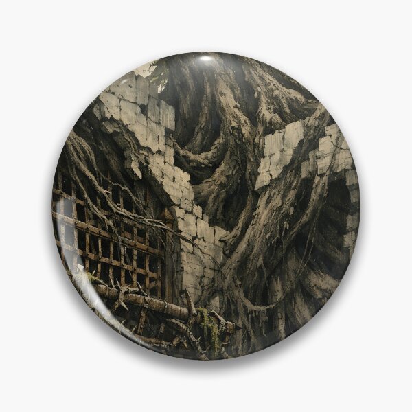 Item preview, The Iron-Root Fortress - Dark Fantasy Ruins designed and sold by bapupa.
