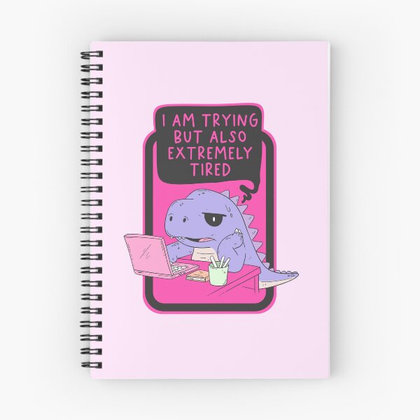 Item preview, I Am Trying But Also Extremely Tired designed and sold by Jess.a.creates.
