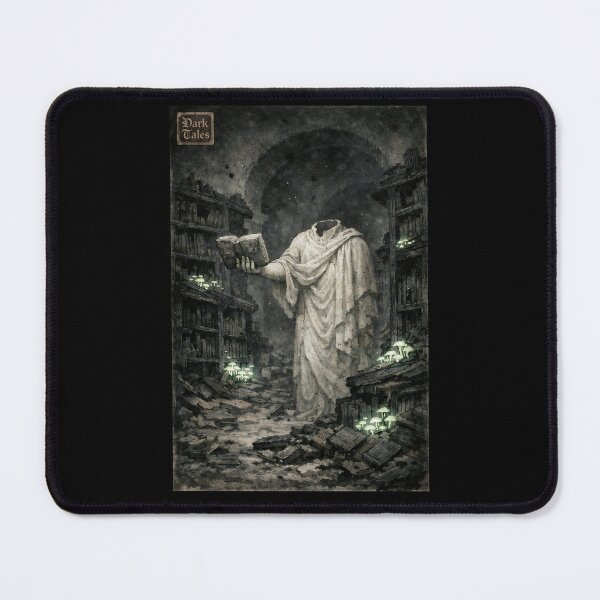 Item preview, The Library of Burnt Echoes - Dark Fantasy Ruins designed and sold by bapupa.