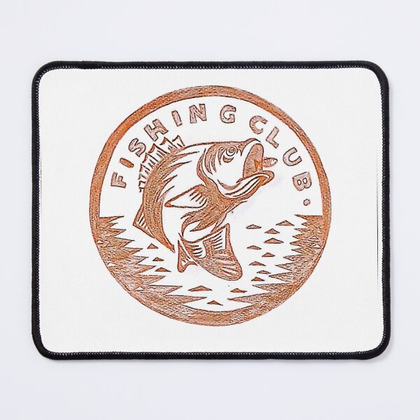 Item preview, Fishing Club – Logo Vintage del Pescatore designed and sold by DisegniPersonalizzati di irka87.