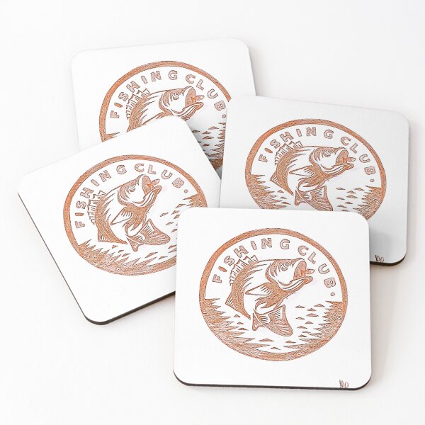 Item preview, Fishing Club – Logo Vintage del Pescatore designed and sold by DisegniPersonalizzati di irka87.