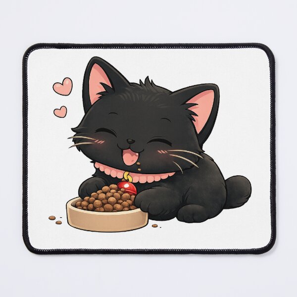 Item preview, O-liang The Black Cat - Eat designed and sold by Momotari_June.