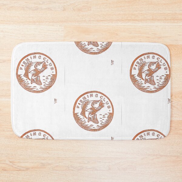 Item preview, Fishing Club – Logo Vintage del Pescatore designed and sold by DisegniPersonalizzati di irka87.
