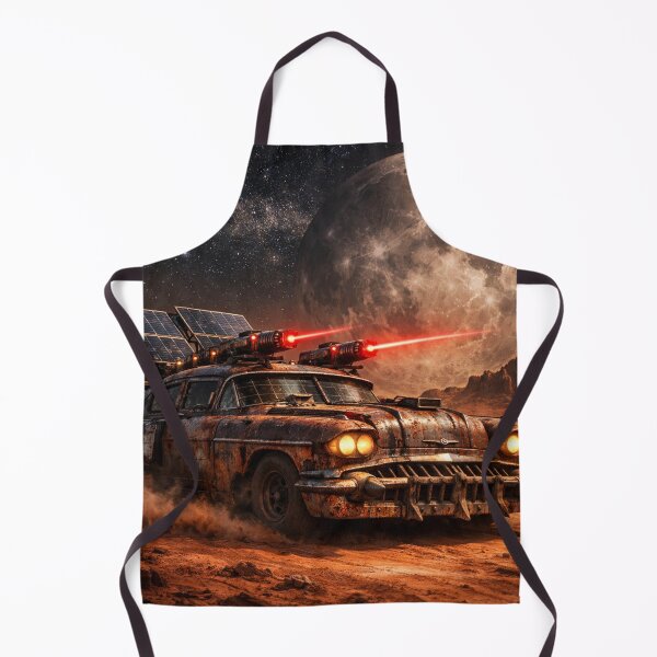 Item preview, Rusty War Machine in Post-Apocalypse Desert designed and sold by 216031.